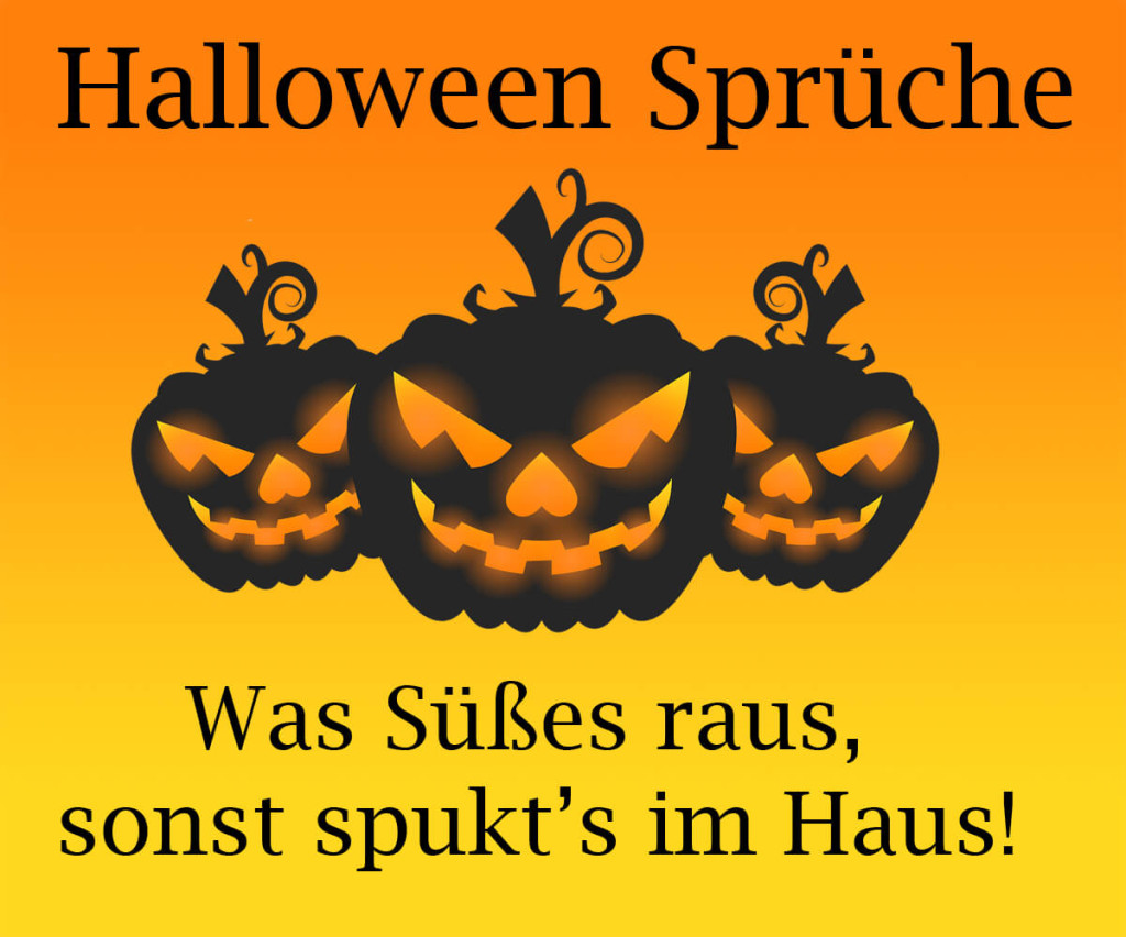 Lustige Halloween Spruche Fur Kinder Und Erwachsene