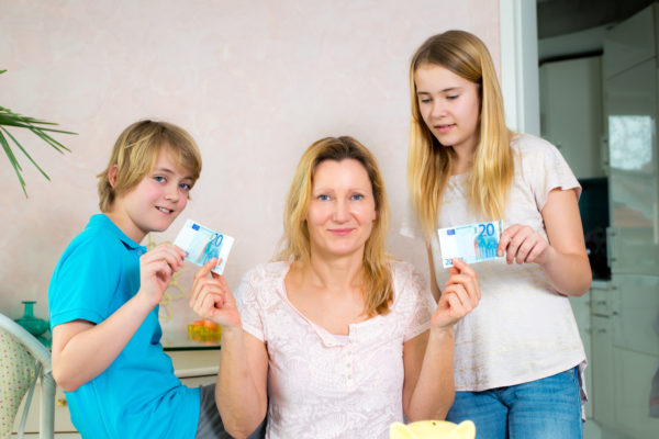 Taschengeld für Kinder